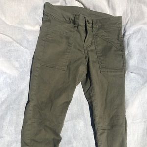 Green Khaki Skinny Jeans